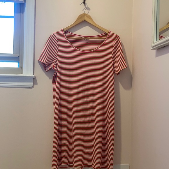 Madewell striped T-shirt dress - Picture 1 of 3